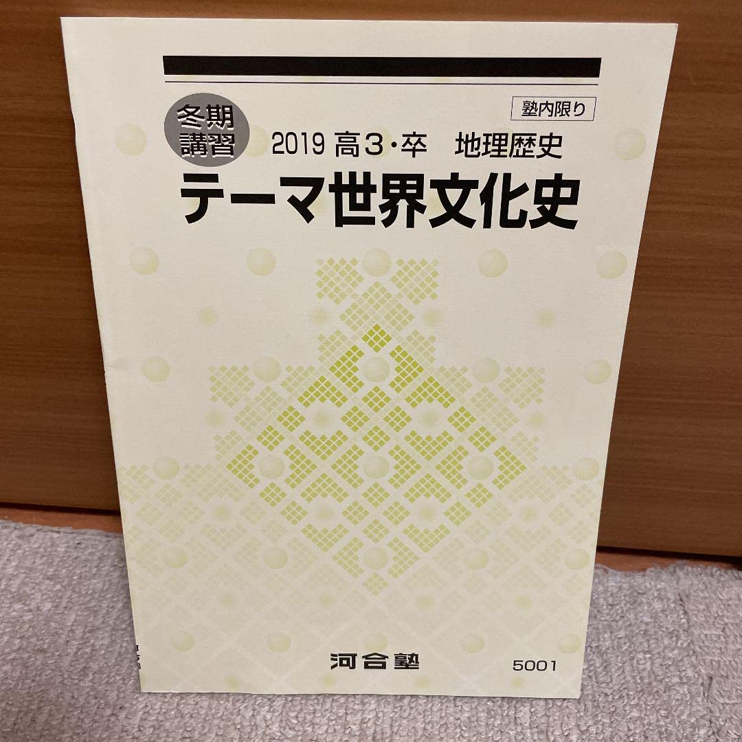 Amazon.co.jp: 河合塾 テーマ世界文化史 テキスト : おもちゃ